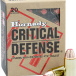 HORNADY CRITICAL DUTY 45 ACP+P – 185GR FLEXLOCK 20RD 10BX/CS