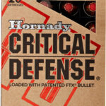 HORNADY CRITICAL DEFENSE 40 SW – 165GR FTX 20RD 10BX/CS