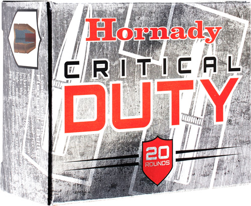 HORNADY CRITICAL DUTY 40 SW – 175GR FLEXLOCK 20RD 10BX/CS