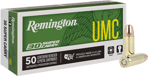 REMINGTON UMC 30 SUPER CARRY – 100GR FMJ 50RD 20BX/CS