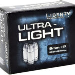 LIBERTY ULTRA LIGHT 9MM +P – 9MM LUGER 50GR HP 20RD 50BX/CS