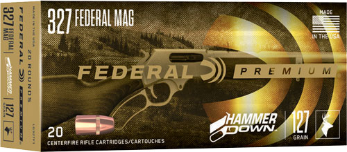 FEDERAL HAMMER DOWN 327 – FEDERAL 127GR JSP 20RD 10BX/CS