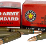 RED ARMY 7.62X39 122GR FMJ – STEEL LAQUERED 20RD 50BX/CS