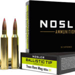 NOSLER BT 7MM REM MAG 160GR – BALLISTIC TIP 20RD 10BX/CS