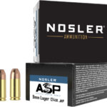 NOSLER 9MM 124GR ASP JHP – 20RD 10BX/CS