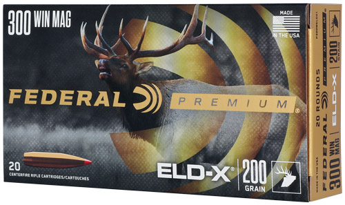 FEDERAL 300 WIN MAG 200GR – ELDX 20RD 10BX/CS