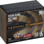FEDERAL PREMIUM 357 MAG 158GR – HYDRA-SHOK JHP 20RD 25BX/CS
