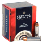 FEDERAL 38 SPECIAL+P  129GR – HYDRA-SHOK JHP 20RD 25BX/CS