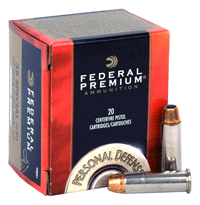 FEDERAL 38 SPECIAL+P  129GR – HYDRA-SHOK JHP 20RD 25BX/CS
