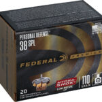 FEDERAL 38 SPECIAL 110GR – HYDRA-SHOK JHP 20RD 10BX/CS