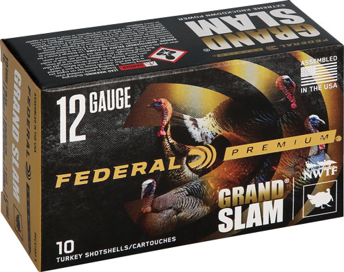 FEDERAL GRAND SLAM 12GA – 2.75″ 1 1/2OZ #5 10RD 5BX/CS