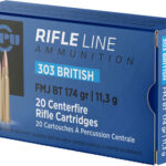 PPU 303 BRITISH 174GR FMJ – 20RD 10BX/CS