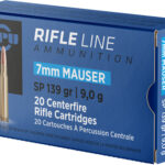 PPU 7X57MM MAUSER 139GR JSP – 20RD 10BX/CS