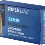 PPU 7.62X39 123GR FMJ – 20RD 50BX/CS