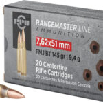 PPU 7.62X51 145GR FMJ BT – 20RD 25BX/CS