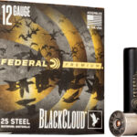 FEDERAL BLACK CLOUD 12GA 3.5″ – 1-1/2OZ #4 1500FPS 25RD 10BX/C