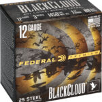 FEDERAL BLCK CLOUD 12GA 3″ – 1-1/4OZ #BB 1450FPS 25RD 10B/C