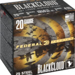 FEDERAL BLACK CLOUD 20GA 3″ – 1OZ #4 1350FPS 25RD 10BX/CS