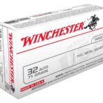 WINCHESTER USA 32 ACP 71GR – FMJ-RN 50RD 10BX/CS