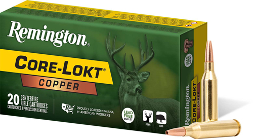 REMINGTON 300 AAC 120GR COPPER – CORE-LOKT HP 20RD 10BX/CS