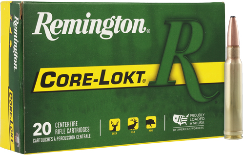 REMINGTON 338 WIN MAG 225GR – CORE-LOKT PSP 20RD 10BX/CS