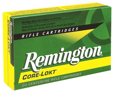 REMINGTON 7MM REM MAG 150GR – CORE-LOKT PSP 20RD 10BX/CS