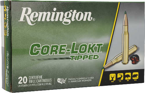 REMINGTON 270 WIN 130GR TIPPED – CORE-LOKT 20RD 10BX/CS