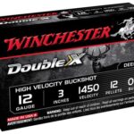 WINCHESTER DOUBLE X 12GA 3″ – 00 BUCK 12 PELLETS 5RD 50BX/CS