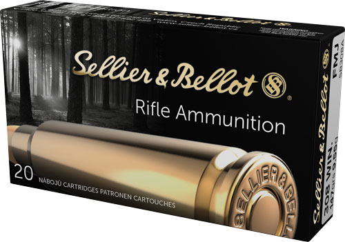 S&B 308 WIN 147GR FMJ – 20RD 25BX/CS
