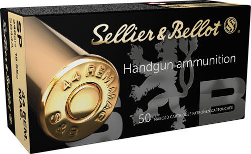 S&B 44 REM MAG 240GR JSP – 50RD 12BX/CS