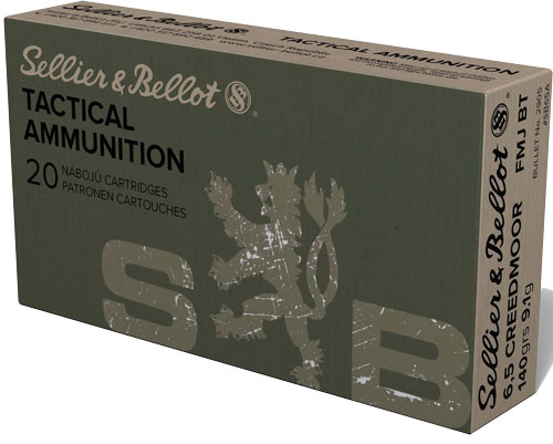 S&B 6.5 CM 140GR FMJ – 20RD 25BX/CS
