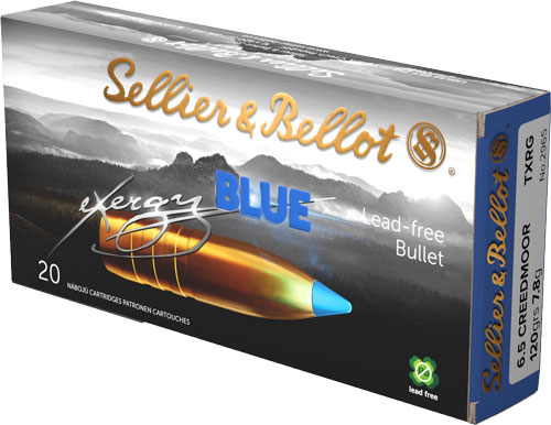 S&B 6.5 CM 120GR TXRG BLUE – 20RD 12BX/CS