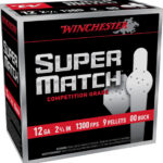 WINCHESTER SUPER MATCH 12GA – 2.75″ 00 BUCK 9 PELLET 25RD/10