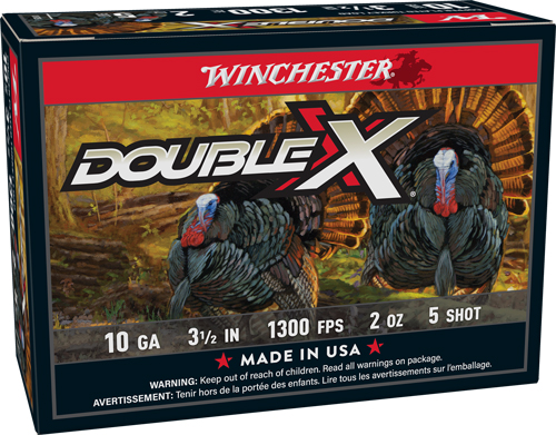 WINCHESTER DOUBLE-X 10GA 3.5″ – 2OZ #5 10RD 10BX/CS