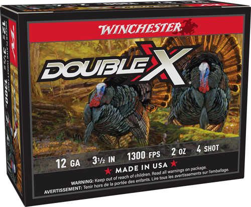 WINCHESTER DOUBLE-X 12GA 3.5″ – 2OZ #4 10RD 10BX/CS