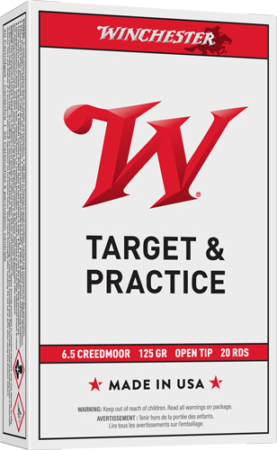 WINCHESTER USA 6.5 CM 125GR – FMJ 20RD 10BX/CS