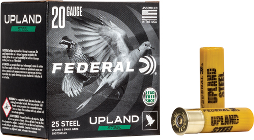 FEDERAL UPLAND 20GA 2.75″ – 3/4OZ #6 1500FPS 25RD 10BX/CS