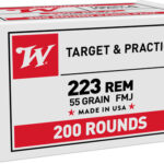 WINCHESTER USA 223 REM 55GR – FMJ 800RD CASE LOT