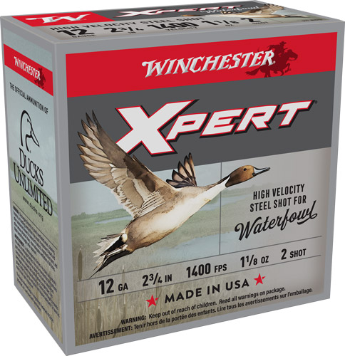 WINCHESTER XPERT 12GA 2.75″ – 1-1/8OZ #2 1400FPS 25RD 10BX/C