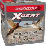 WINCHESTER XPERT STEEL 28GA 3″ – 3/4OZ #4 25RD 10BX/CS
