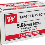 WINCHESTER USA 5.56X45 55GR – FMJ 600RD CASE LOT