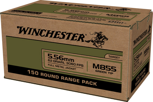 WINCHESTER USA 5.56X45 62GR – GREEN TIP 600RD CASE LOT