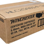 WINCHESTER USA 5.56X45 62GR – GREENT TIP 1000RD CASE LOT