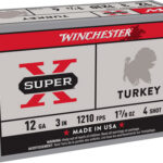 WINCHESTER SUPER-X TURKEY 12GA – 3″ 1-7/8OZ #4 10RD 10BX/CS