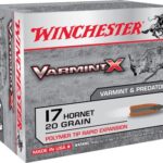 WINCHESTER VARMINT-X 17 HORNET – 20GR 20RD 10BX/CS