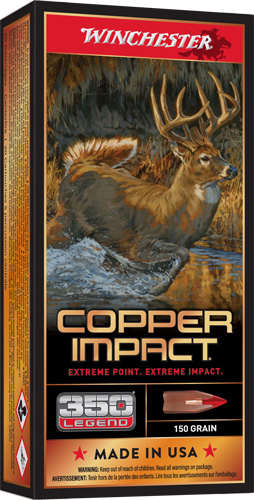 WINCHESTER COPPER IMPACT 350 – LEGEND 150GR 20RD 10BX/CS