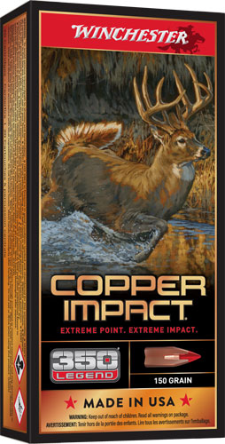 WINCHESTER COPPER IMPACT 350 – LEGEND 150GR 20RD 10BX/CS