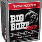 WINCHESTER BIG BORE 357 MAG – 158GR JHP 20RD 10BX/CS