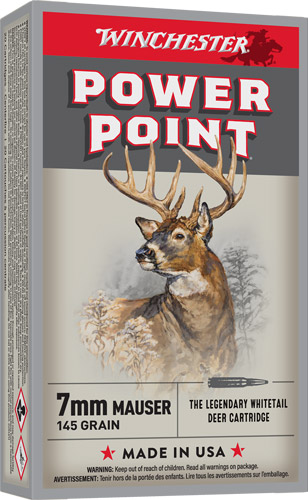 WINCHESTER SUPER-X 7X57 MAUSER – 145GR POWER POINT 20RD 10BX/CS