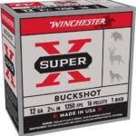 WINCHESTER SUPER-X 12GA 2.75″ – #1 BUCK 16 PELLET 25RD 10BX/CS